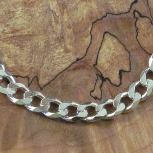 Sterling Silver Curb 8.5MM