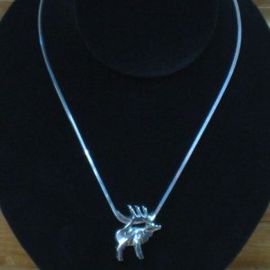 Royal Bull Elk Pendant