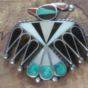 Zuni Thunderbird with Inlays
