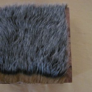 Craft Fur Black Barred