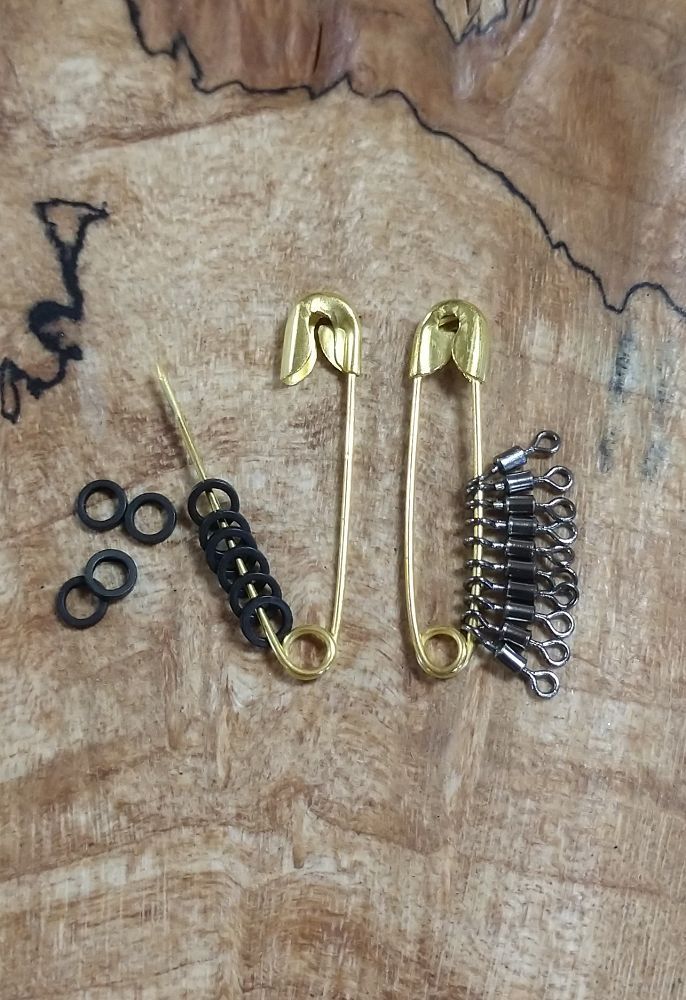 Tippet Ring w/#14 Swivel Combo