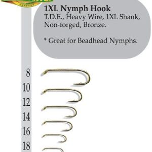 1XL Nymph Hook #7076