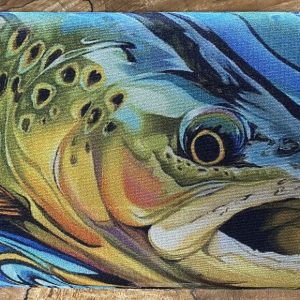 Trout Covered Lycra EVA Fly Box