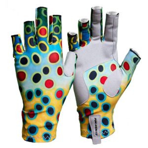 Brown Trout Sun Gloves
