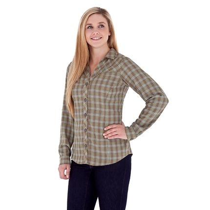 W's Ticaboo Plaid L/S Shirt