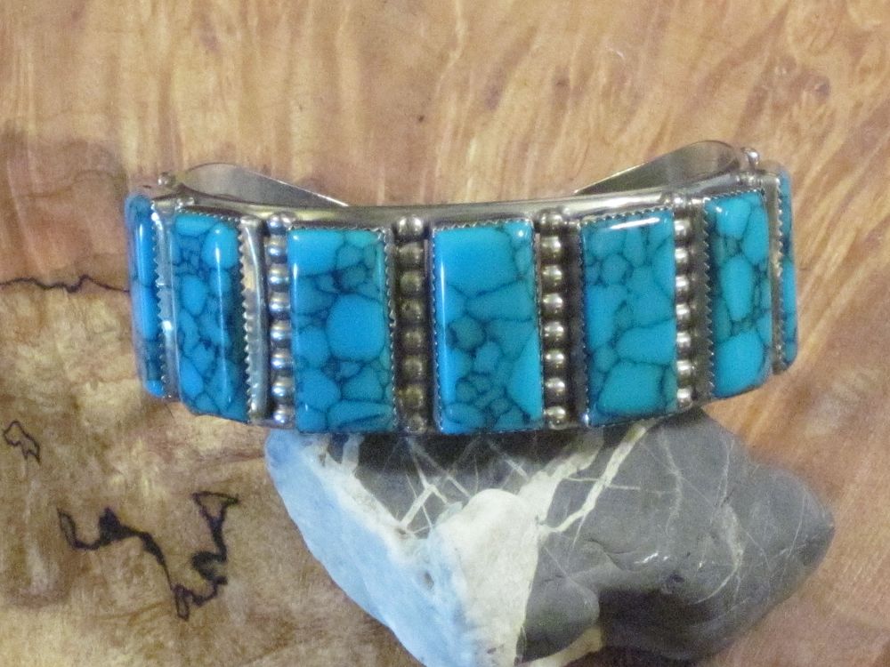 Navajo Turquoise Cuff Bracelet