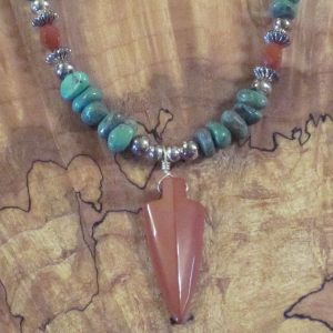 C Little Jasper/Turq Necklace