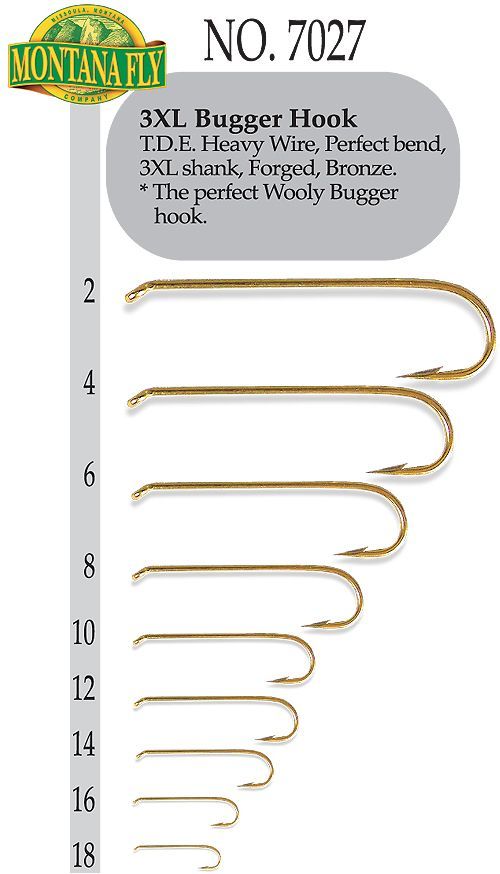100-pack Bugger Hook