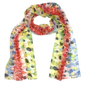 Fin Flank Rainbow #3 Scarf