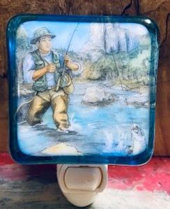 Fly Fisherman 2 Night Light